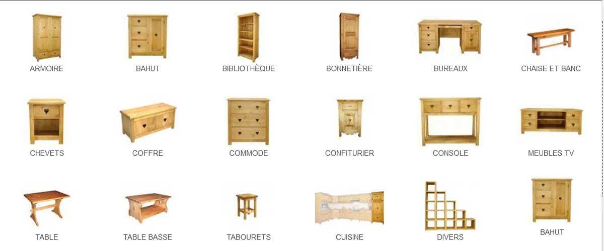 Eco meubles magasin de meubles situé à Saint Jean de Sixt en Haute Savoie, vente en ligne de meubles à pris discount.