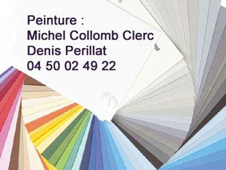 Entreprise de peinture La Clusaz Michel Collomb Clerc et Denis Perillat